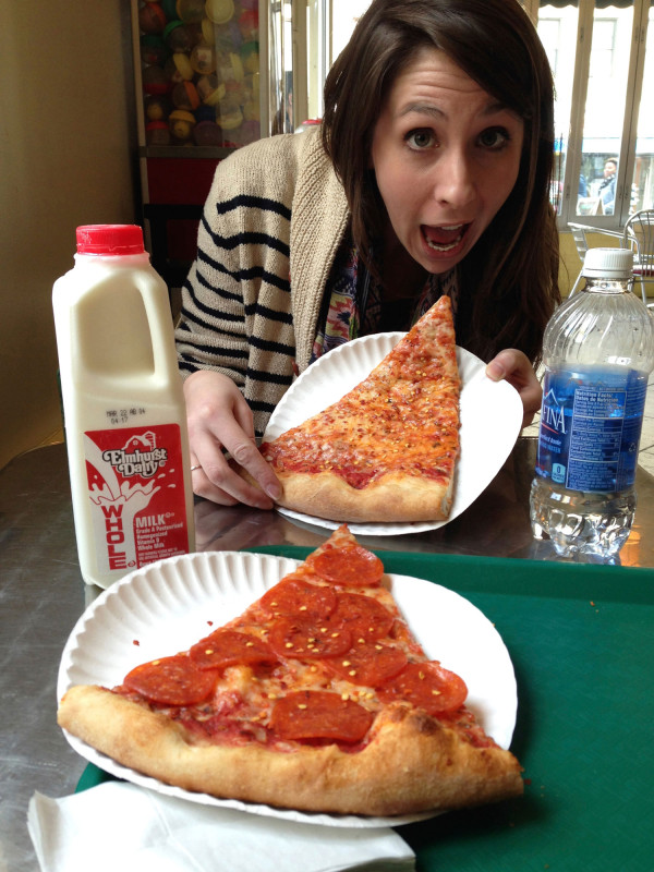#MilkingIt - March 11, 2014 - Tony's Pizza - Brooklyn, New York, USA by Andy Bloxham